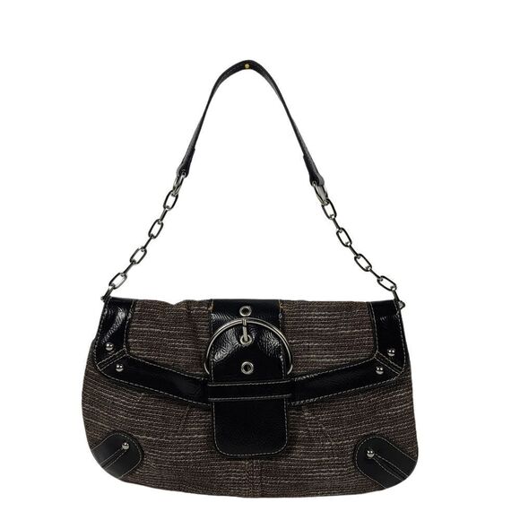 Merona Tweed Women's Shoulder Handbag - Picture 2 of 12